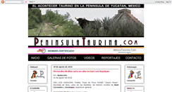 Desktop Screenshot of peninsulataurina.com